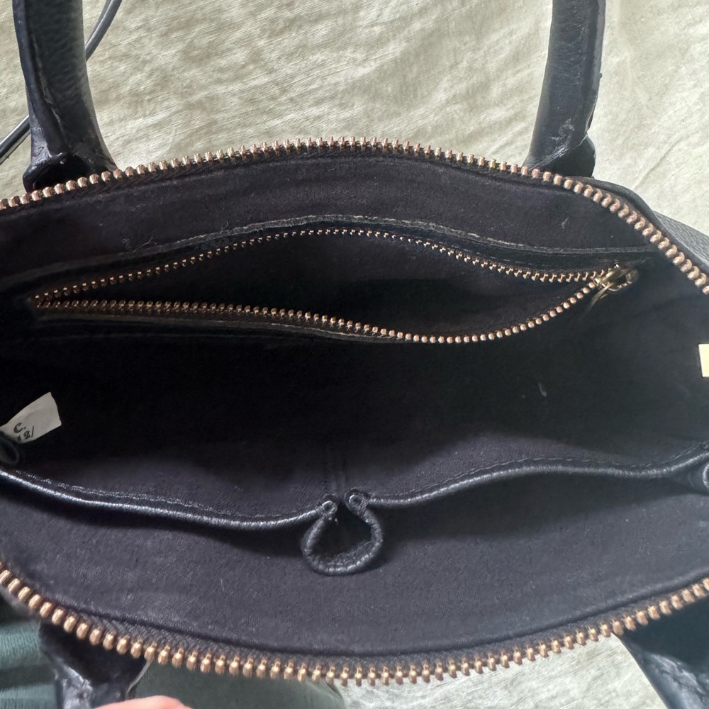 Barney’s New York black leather cross-body bag - Picture 7 of 7